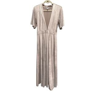 On The Road Temptress Velvet Maxi Dress Size Medium